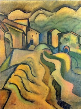 Paseo a la ciudad Joan Miró Pinturas al óleo